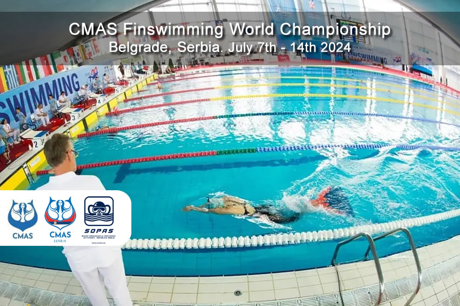 🇷🇸 CMAS Finswimming World Championship 2024 Belgrade, Serbia