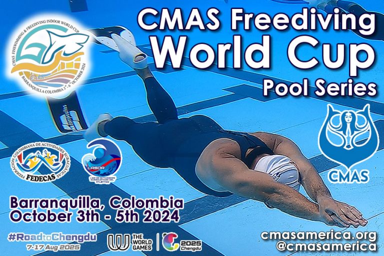 🇨🇴 Results CMAS Freediving World Cup Indoor 2024 Barranquilla